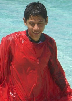 poncho cape for swimming pool training